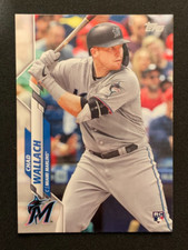 2020 Topps #658 Chad Wallach RC Marlins