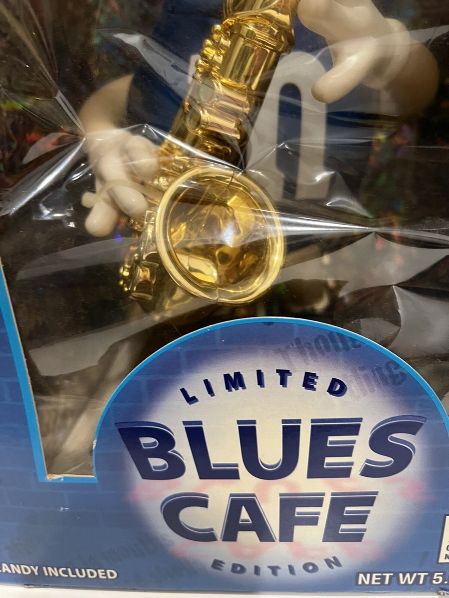 M&M's Dispenser Collector Series Blues Cafe Gold Saxophone Limited