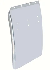 24" x 34" Stainless Steel Quarter Fender - Blank - Pair