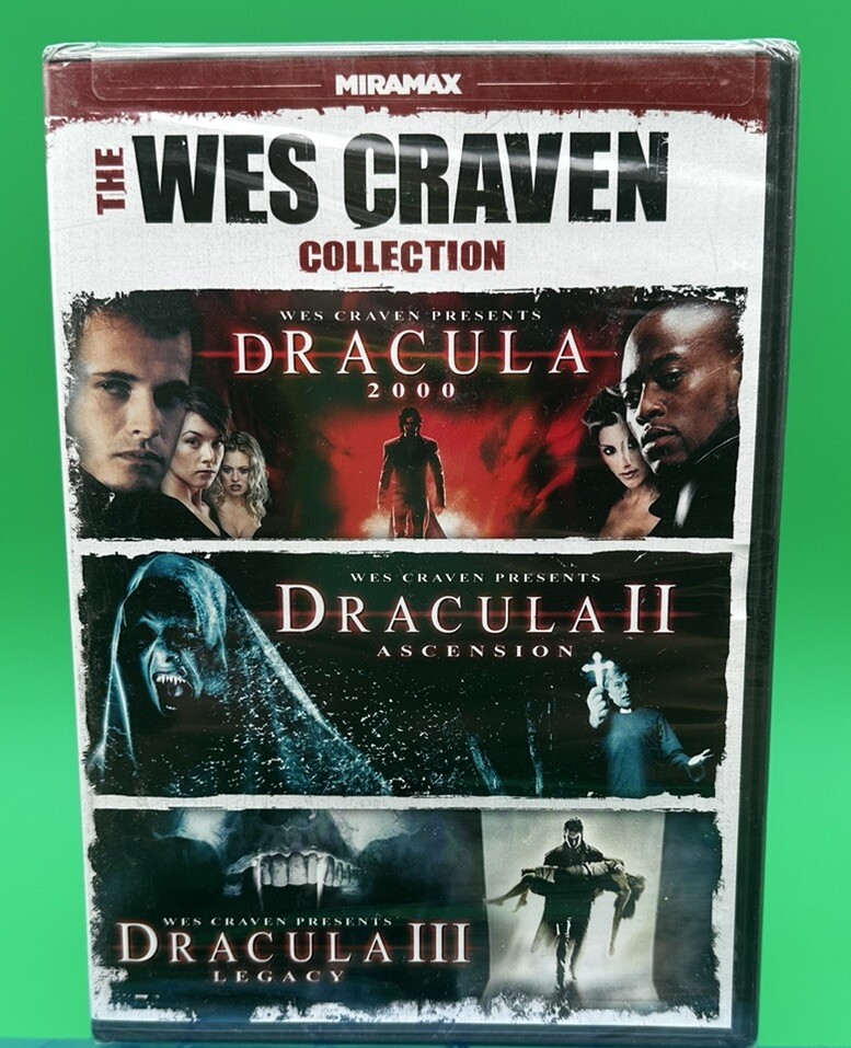 Wes Craven Collection (DVD, 2011) Dracula 2000, Ascension, Legacy