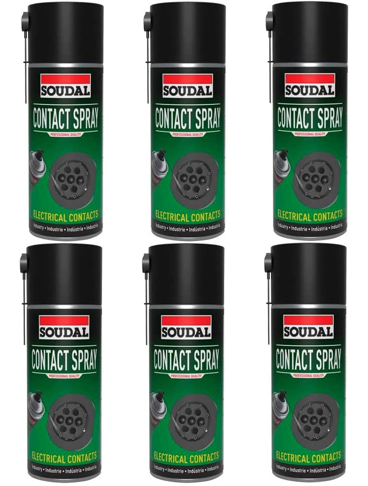 Soudal Contact Spray Electrical Contacts 400ml - Image 3