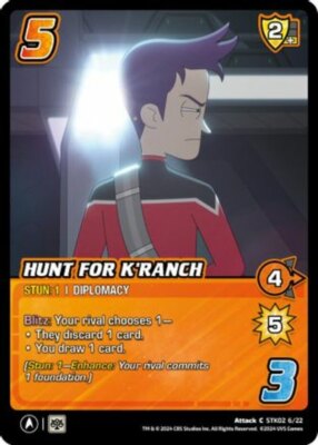 4X-Hunt for K'ranch - STK02 6/22 - C-CH06:  Star Trek Lower Decks-Universus