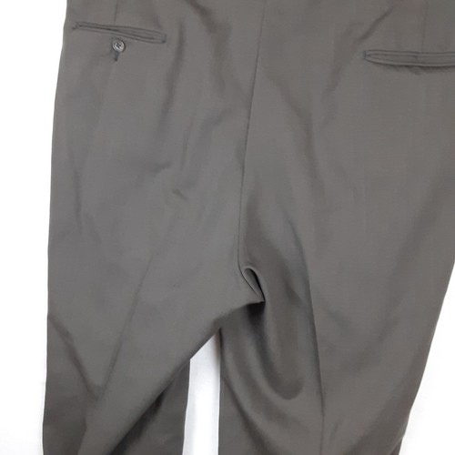 Sturbridge Classics Worsted Wool Vintage Mens Casual Dress Pants Dark Green READ - Picture 20 of 20