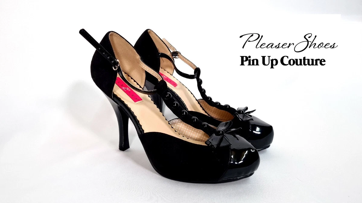 Pleaser Heels Pin Up COUTURE Size 9 UK Size 12 US