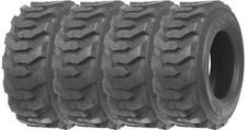 Zeemax 10-16.5 12 Ply G2 Skid Steer For Bobcat Tires W Rim Guard 10x16.5 Set 4