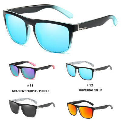 Lunettes De Soleil Polarisées Carrées Honey Joe - Unisexe, UV400, Style Rétro Pour Sport Et Conduite