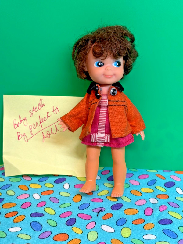 Vintage Small Doll Perfekta 'Yes No', Nods  Baby Stella 