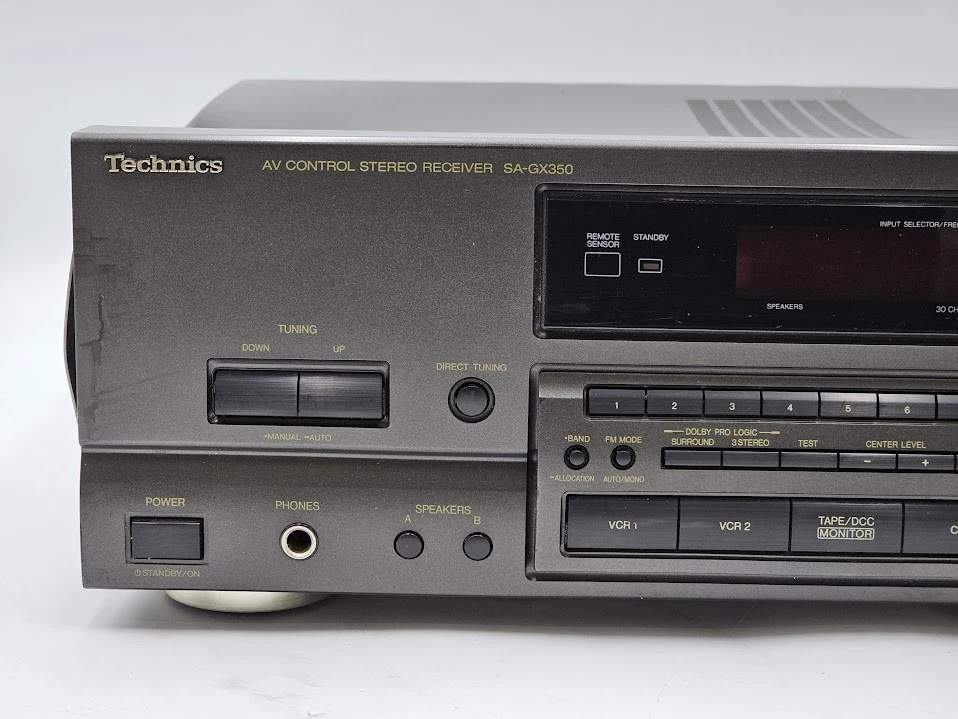 Technics SA-GX350 AV-Empfänger - Funktioniert Nicht, Gebrauchsspuren - Bild 2 von 4