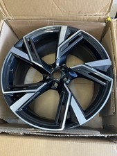 X1 Genuine Audi RS6/RS7 22” Dimond Cut Alloy Wheels (4K0 601 025 S)