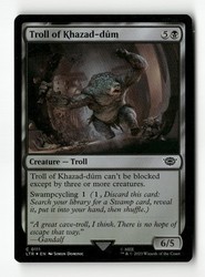 Troll of Khazad-dum #111 Foil - The Lord of the Rings: Tales of Middle-earth (LTR)