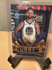 2025-2026 Bowman Chrome Steph Curry HS-2 Hobby Stars Curry’s Card Vault