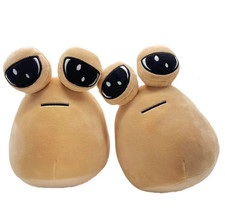 2pcs My Pet Alien Pou Plush Toys Soft Stuffed Cartoon Pillow Doll - NEW