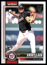 2026 Topps #36 Andry Lara RC Washington Nationals 58083