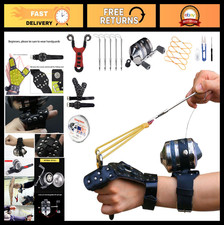 Versatile Fishing Slingshot with Reel  Fish Darts - Outdoor Hunting Competition