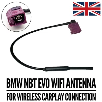 BMW Genuine OEM WLAN WIFI Antenna Retrofit NBT EVO CarPlay Wireless - Image 1 of 3