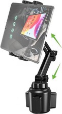Car Cup Holder Tablet Mount for 4- iPad Pe, Universal Tru Cup