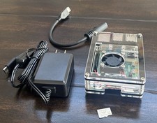 Raspberry Pi 4 4GB RAM Complete Kit W/ 64GB M...