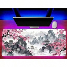 Sakura Cherry Blossom XXL Mouse Pad 80x40cm 90x40cm 70x30cm Japanese Style