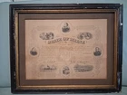 Vincent Norton  Civil War service testimonial, 1868  state of Maine. original