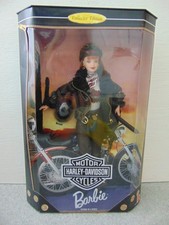 MIB 1998 MATTEL HARLEY DAVIDSON MOTORCYCLE COLLECTOR EDITION BARBIE RED HEAD