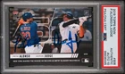 Aaron Judge Pete Alonso Signed 2019 Topps Card Gem Mint 10 PSA Auto Authentic