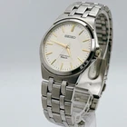 Seiko SPIRIT SCXP025 Mens Quartz Watch Silver Slim 5ATM Battery