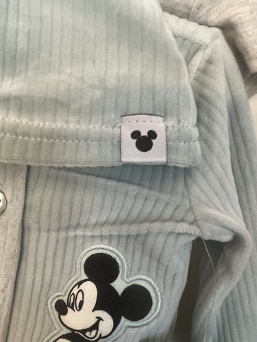 Disney Baby One piece, corduroy shirt pants beanie hat & Socks Going Home Outfit - Picture 3 of 6