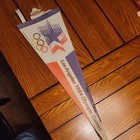 1984 The LOS ANGELES OLYMPIC GAMES Vintage Full Sized Pennant — photo 1