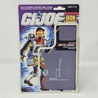 Metal-Head Detro Anti-Tank Specialist 1990 G.I. Joe File Card Back Uncut Hasbro