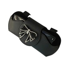 Sunglass Holder for Car Visor, Scratch-resistant Sunglasses Storage 1 PC Black