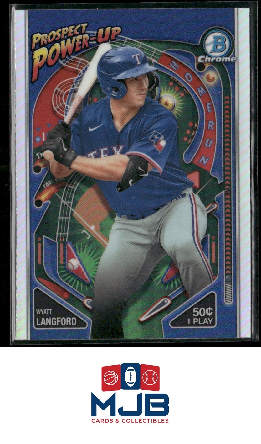 2024 Bowman Wyatt Langford Prospect Power-Up #PP-3