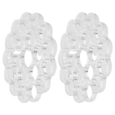 2pcs Spiral Ikebana Stem Holder Floral Stem Separator for Flower Grid