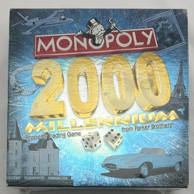 2000 Monopoly Millenium Edition by Parker Brothers Brand New Sealed FREE SHIP