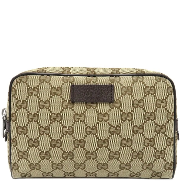 Gucci Body Bag GG Waist Bag GG Canvas Brown Brown GG Pattern Belt Bag 449174