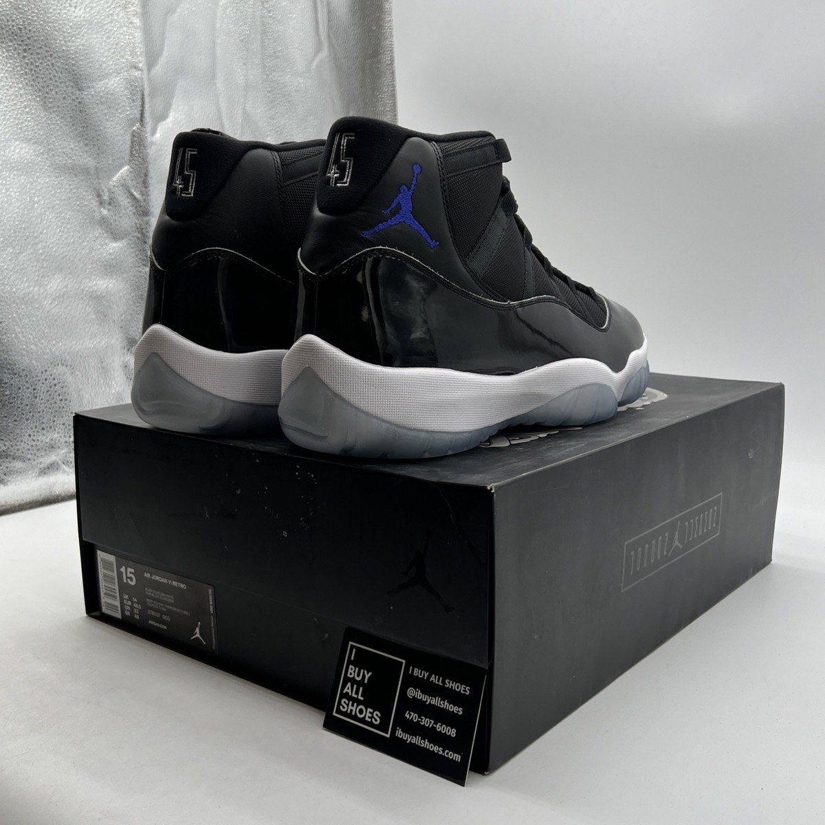 Size 15 - Jordan 11 Retro High Space Jam for sale online | eBay