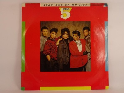 FIVE STAR STAY OUT OF MY LIFE (86) 3 Track 12'' Single including Picture Sleeve R