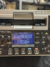 Sony HVR-1500 HDV/DVCAM 1080i MiniDV Prof VTR Recorder Tested Ser 0100653