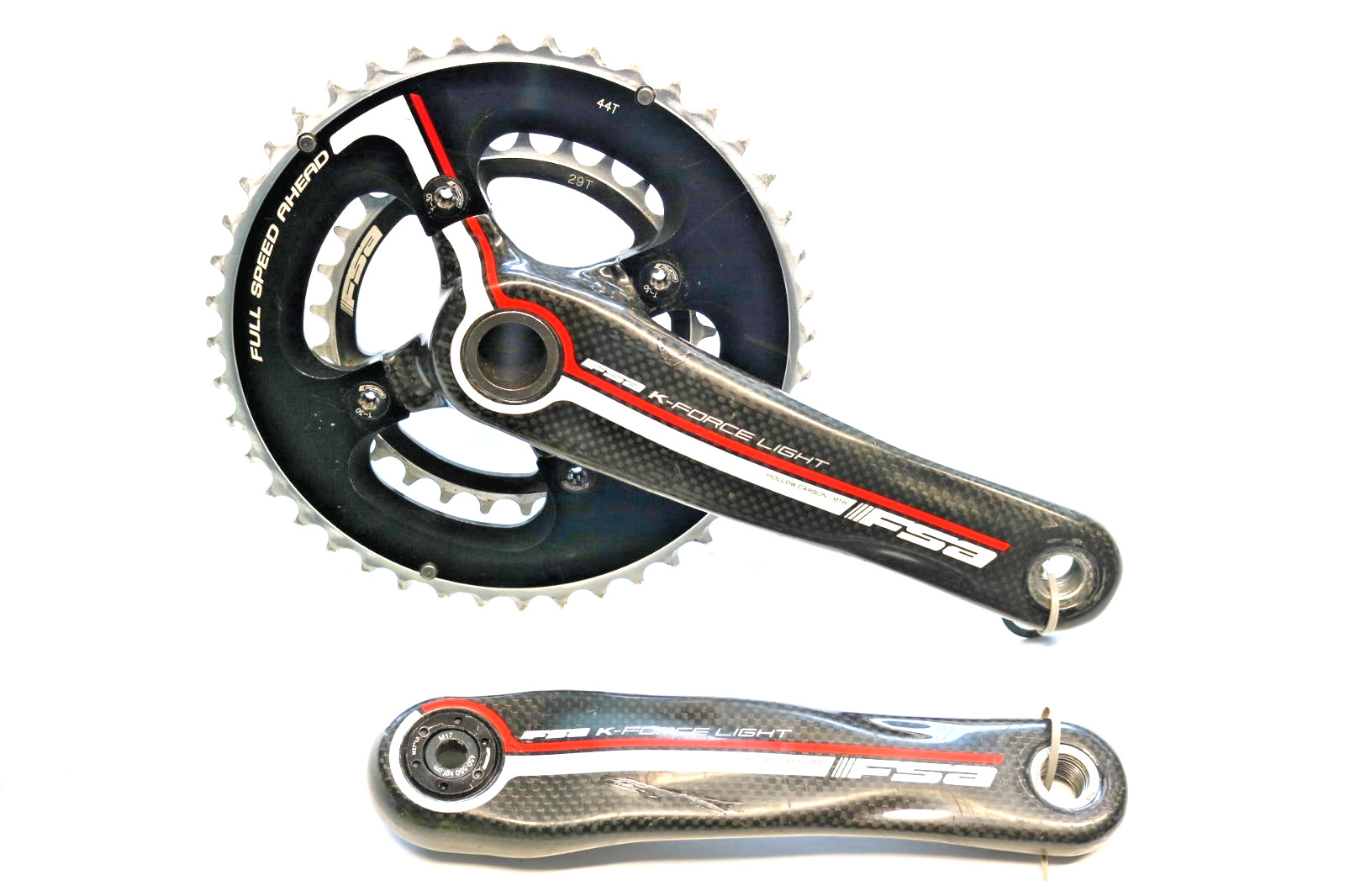 FSA K-Force Light Carbon Mountain Crankset 44/29T 2x 10 11 S
