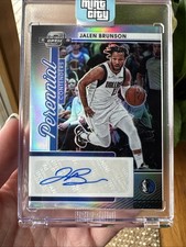 2021-22 Panini Contenders Optic Jalen Brunson Perennial Conten. Auto/99 #PCA-JBR