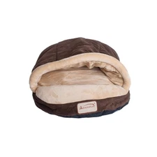 Pet Cave Bed Cat Dog Warm Snuggle Snooze Sleep Nap Comfort Nest Soft Washable