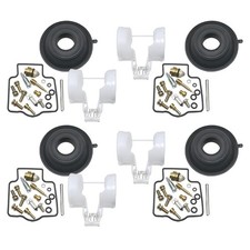 4 X KAWASAKI ZX-6R ZX6-R ZX6R ZX600F Carb Carburettor Repair Kit + Diaphragm-