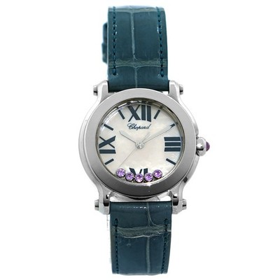 Chopard Watch Happy Sport MOP Dial 8509 - Inventory 8923 Stainless Steel 30mm