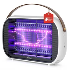LED Bug Zapper Outdoor Indoor, 10 Years Lifespan Lamp, Rechargeable 5200mAh B...