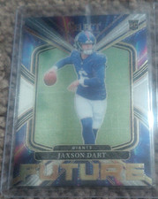 Panini Select 2025 Jaxson Dart Giants Future Rookie Insert Card #19