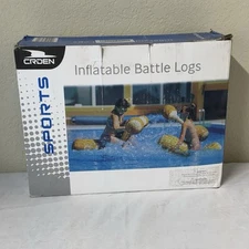 Crden Sports Inflatable Battle Logs Pool Toys Set For Single Child/Adult
