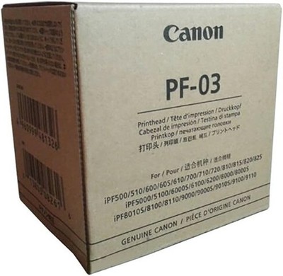 Canon PF-03 Printhead IPF510 IPF500 IPF5000 IPF8100 Printer Head OEM Japan