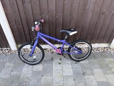 Carrera Cosmos 16" Kids' Girls' Bike Purple, for Ages 4-7