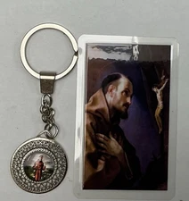 LLAVERO DE SAN FRANCISCO DE ASIS KEYCHAIN OF ST FRANCIS OF ASIS PROTECTION FAV