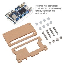 Case for Orange Pi 2W Sturdy Transparent Acrylic Precise Cutouts