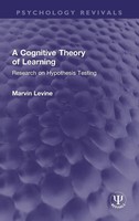 Marvin Levine | A Cognitive Theory Of Learning | Buch | Englisch (2022)